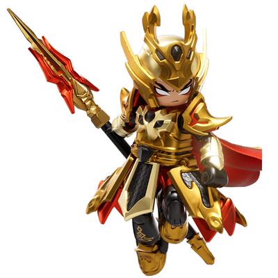 三国布鲁可英雄无限积木人模型