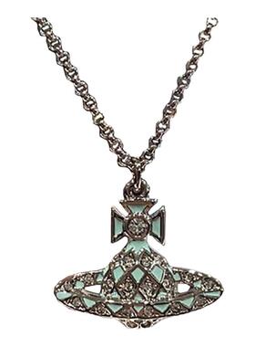 1h可退 欧洲直邮Vivienne Westwood西太后 女士青色金属四叶草星