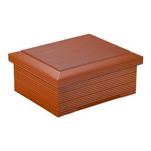 日式特色鳗鱼饭盒寿司盒圆形带盖便当盒餐盒送餐盒点心盒寿司料理