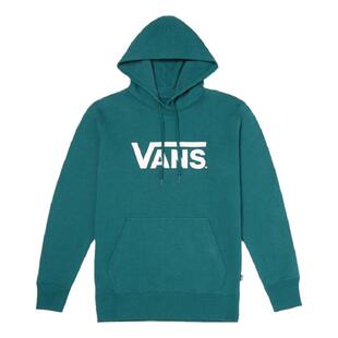 老万VANS 男女款印花深绿色针织连帽运动套头卫衣 VN0A4MM9TTZ