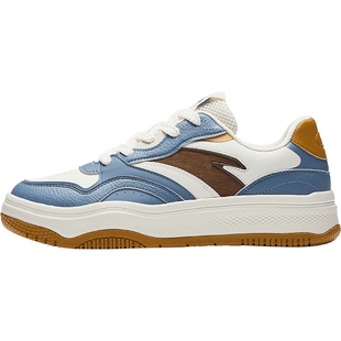 【王一博同款】安踏街顽2板鞋男鞋冬季新款鞋子皮面经典运动鞋男