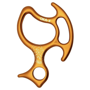 意大利KONG溪降下降器峡谷救援跳潭户外锁攀登装备OKA-X下降器