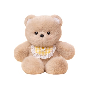 正版跑跑小熊玩偶抱枕公仔毛绒玩具娃娃元旦跨年新年生日礼物女生