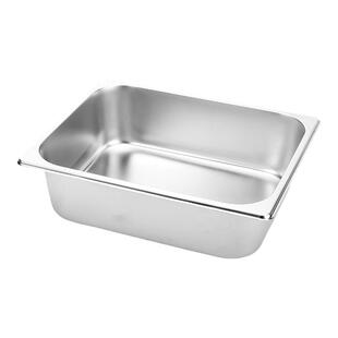 不锈钢盒子份数盆份数盒分数盘餐盆冰淇淋方盆不锈钢盆长方形带盖