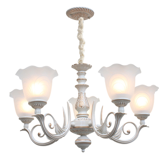 欧式铁艺吊灯锌合金灯具客厅灯简约餐厅灯卧室灯美式创意复古灯饰