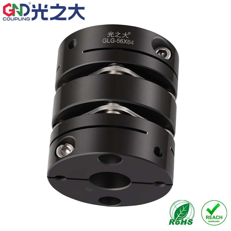 GND光之大传动GLG 45号钢双膜片联轴器伺服电机大扭矩弹性连接节