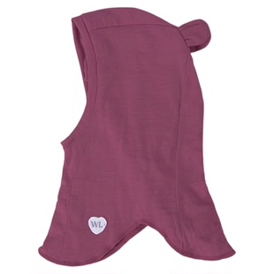 挪威WoolLand美利奴羊毛婴儿帽子围巾一体秋冬保暖男女宝宝海盗帽