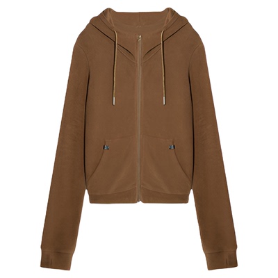 不晚BUWANJUST【老友记】高品定制连帽舒适德绒保暖卫衣T8081