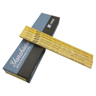 韩国研志油石条抛光金属模具省模钟表镜面蓝盒金钟油石条3x6x150