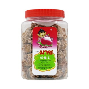 香港进口泰国大三元蜜饯果脯话梅王梅肉桃干橄榄陈皮杏脯干罐装