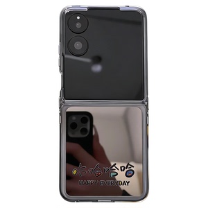 ins风小清新笑脸哈哈适用小米mixflip手机壳新款高级感小众网红折叠屏手机壳magicvflip硅胶外壳防摔保护套女
