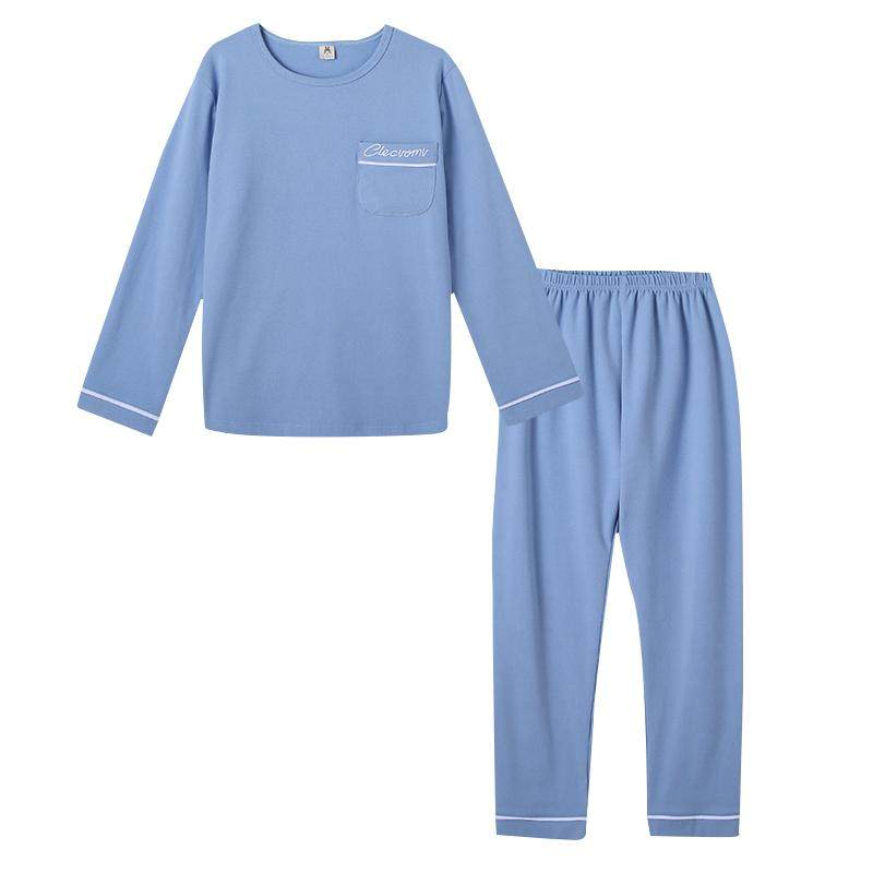 儿童睡衣男童春秋纯棉薄款男孩大童长袖空调服小孩春季家居服套装