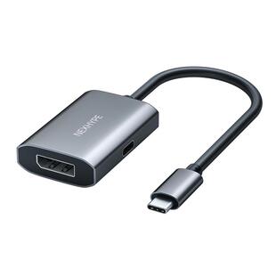雷电4转dp1.4连接线typec转换器typc雷电3带供电tpyec接口tpc165Hz笔记本外接显示器转换线屏C口TC