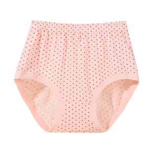 浪莎中老年内裤女纯棉高腰10A抗菌秋冬薄款宽松加大码妈妈内裤衩