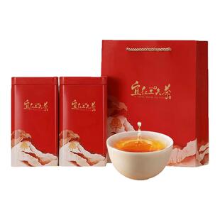 2025宜红红茶 宜昌五峰采花宜红工夫茶 手工茶叶口粮茶 2罐一斤装