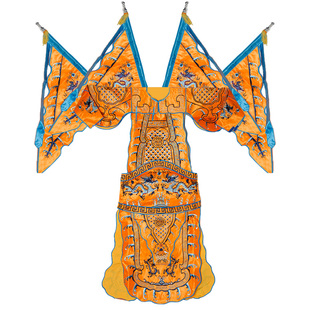 京剧男靠民族戏曲武生服装武将靠旗小生将军脸谱戏装霸王男靠大靠