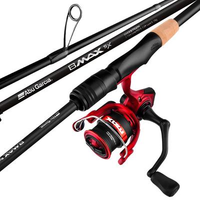 ABU GARCIA阿布25年新款套装远投泛用路亚竿纺车轮直柄套装钓鱼竿