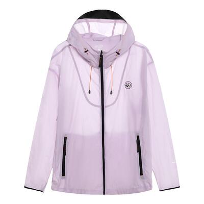 骆驼熊猫女装冷白皮防晒衣女款夏季轻薄透气防晒服紫色山系外套男