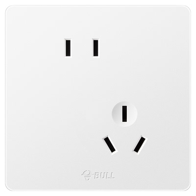 【官方旗舰】公牛g12暮雪白