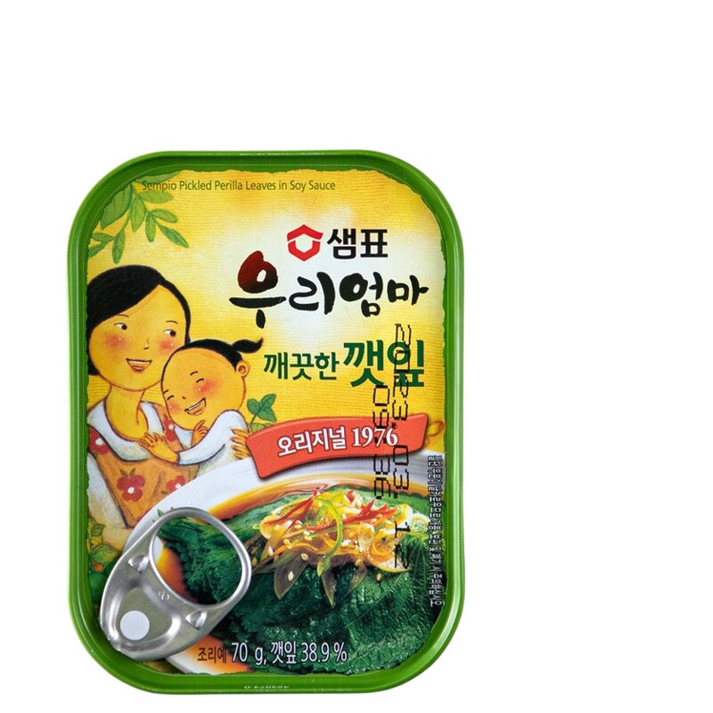 膳府紫苏叶罐头韩国进口