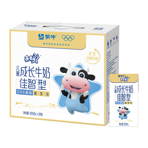 蒙牛儿童成长牛奶佳智型未来星