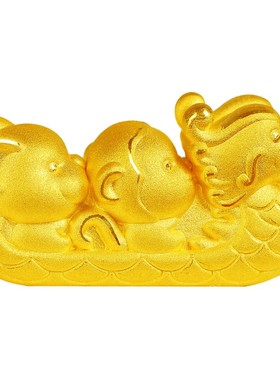 硬金龙猴鼠三合赛龙舟