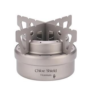 蔻盾户外纯钛酒精炉煮茶炉子便携野营液体燃料炉具便携宿舍小火锅