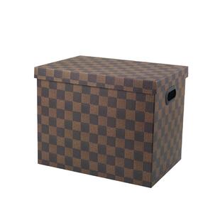 组合套装牛皮纸收纳盒零食搬家超硬离职整理文件箱档案装书纸箱子