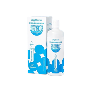 普诺瞳清睐硬性隐形眼镜冲洗液360mlok镜rgp角膜塑形镜硬镜护理wt