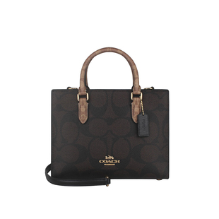 【自营】COACH/蔻驰品牌LOGO标志女士时尚单肩斜挎手提包CY676