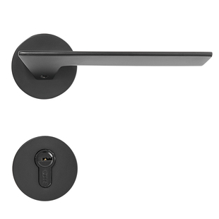 固特双开门门锁室内卧室对开门木门锁双开子母门假锁把手