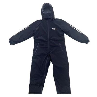 儿童亲子款电动车挡风衣分腿加绒