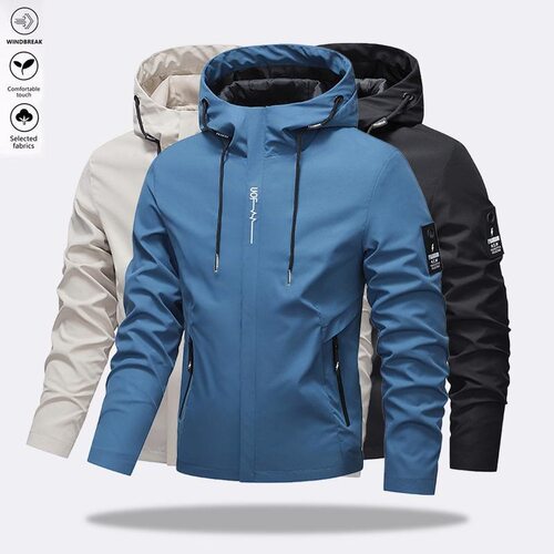 R 46122 American Style Hooded Jacket 美式连帽夹克 跨境