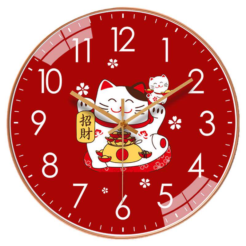 个性客厅卧室家用时尚静音钟表