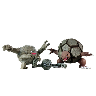 真新镇zxz小拳石进化组隆隆石隆隆岩手办潮玩口袋妖怪二次元公仔