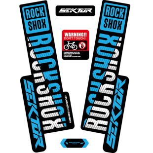 2018 rockshox SEKTOR前叉贴纸山地车前叉贴自行车车贴贴纸防水