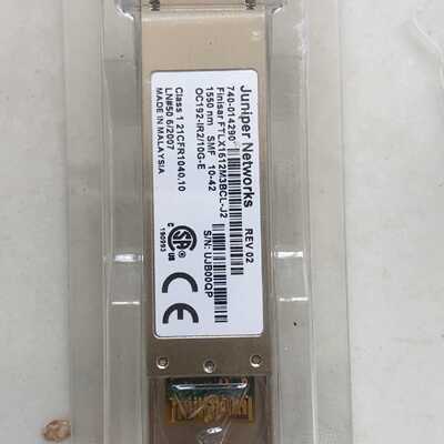 【请询价】全新Juniper瞻博万兆40km光模块 FTLX1612M