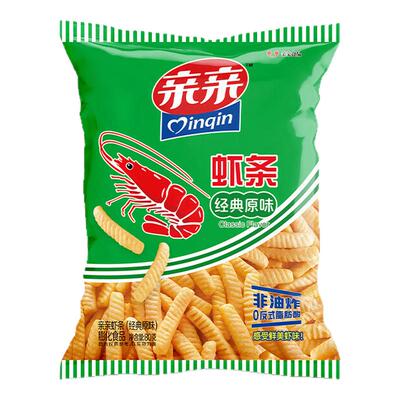亲亲虾条80g*5经典原味