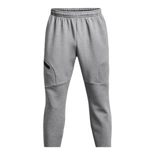 UA安德玛百搭秋Unstoppable男子抓绒训练运动束脚长裤1379808-011