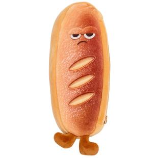 吐司面包文具盒搞怪创意毛绒铅笔袋大容量高颜值小学生冷门笔袋儿童幼儿可爱女孩女生一年级丑到爆圣诞节礼物