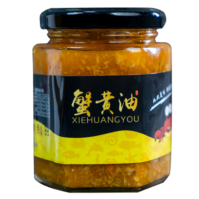 正宗蟹黄酱秃黄油180g大容量