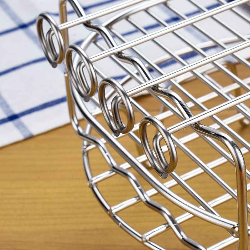 空气炸锅配件双层烧烤架四烤架方形条配件炸锅批发烤脚架电架针4