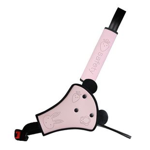 夏天凉面儿童安全带防勒脖限位器汽车护肩固定调节器保险带通用