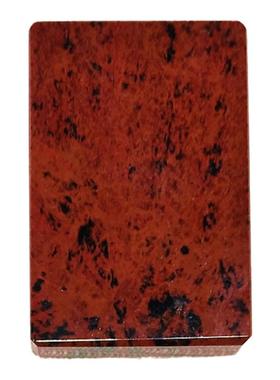 金银冰种黑曜石无事牌支持定制