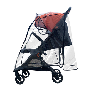 适用AMORHOME婴儿推车防雨罩AM遛娃口袋车防风罩保暖伞车挡风雨衣