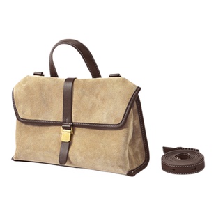 I.TURBAN文淇同款行随游mini小挎包植鞣通勤邮差公文包单肩斜挎包