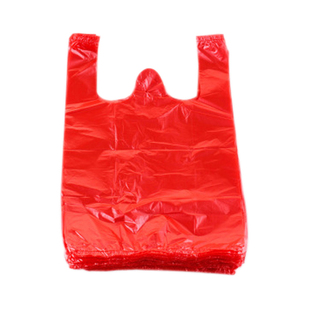 红色垃圾袋加厚家用小中大号方便袋手提式马甲袋一次性背心塑料袋