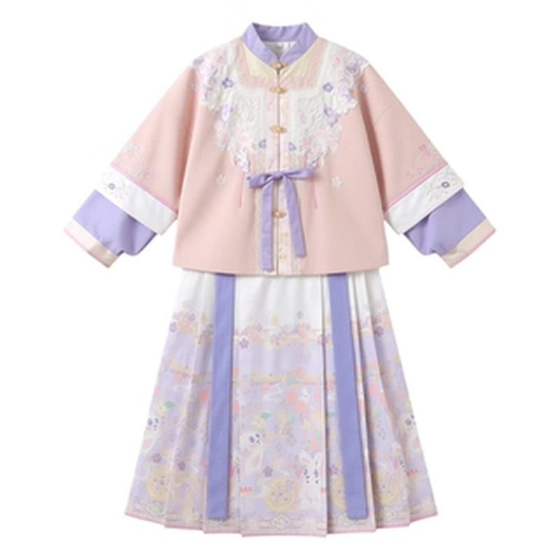 2026新款女童汉服明制贵女套装