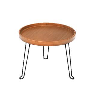 祥福圆梦床头小桌子可折叠桌宿舍小圆桌阳台零食桌子学生桌游戏桌