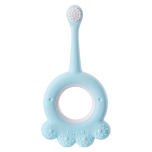 COMBO婴幼儿童牙刷牙胶磨牙棒0-2岁宝宝含氟软毛专用乳牙训练刷